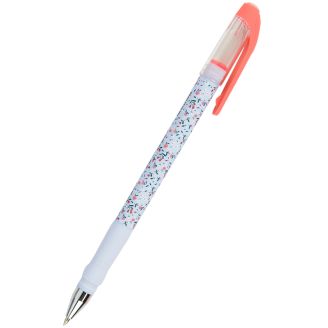 62946 Ручка кулькова Floral, синя AB1049-37-A