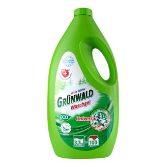 Гель для прання Grunwald для кольорових та білих речей 3,7 л