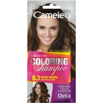 Delia Cosmetics Cameleo Шампунь відтіночний Горіховий Мокко №6.3  40 мл
