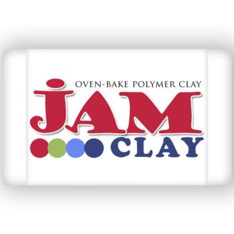 Пластика Jam Clay, Зефір (Білий), 20г, ROSA TALENT 5018101