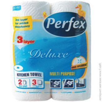 Паперові рушники Perfex Deluxe 2шт 3шар