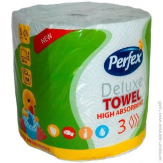 Паперові рушники Perfex Jumbo Deluxe 1шт 3шар