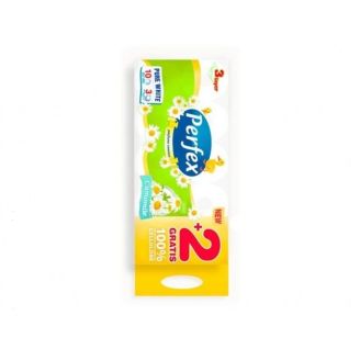 Туалетний папір Perfex Deluxe Ромашка 10шт 3шар