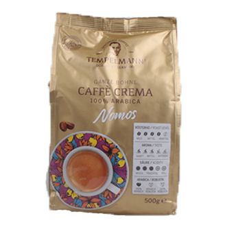 Кава в зернах Nomos C.Crema, 500г TM Tempelmann, Німеччина