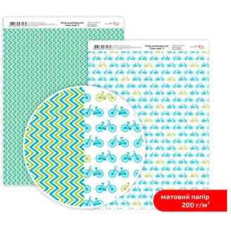 Папірдизайнерськийдвосторонній матовийColorstyle5,21х29,7см,200г/м2,ROSATALENT 5318045