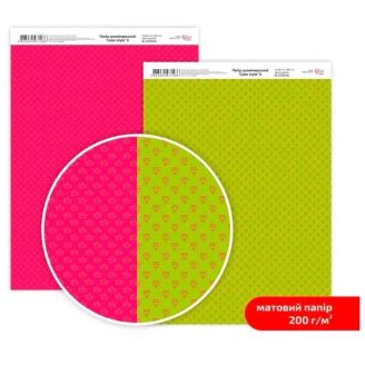 Папірдизайнерськийдвосторонній матовийColorstyle6,21х29,7см,200г/м2,ROSATALENT 5318046