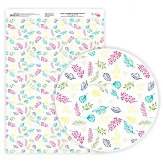 Папір дизайнерський односторонній Floral garden 2, ROSA TALENT 5311119