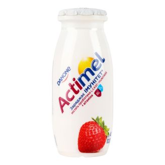 Актимель1,4% 100г Полуниця пл. Danone