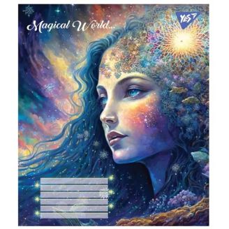 766309 Зошит А5/12 кос. YES "Magical world"
