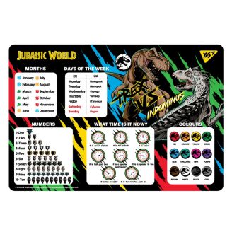 492064 Підкладка для столу  YES англ. Jurassic World