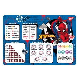492065 Підкладка для столу  YES англ. Marvel.Spiderman