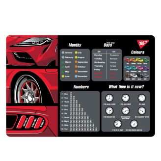 492066 Підкладка для столу  YES англ. Race legend
