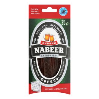 Форель солоно-сушена 25г "Пивной наBEER"