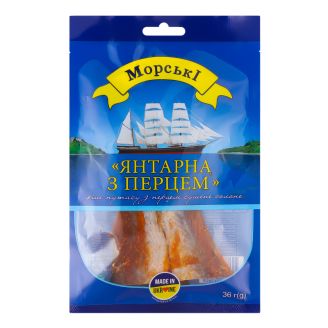 Янтарна з перцем 36г Морські