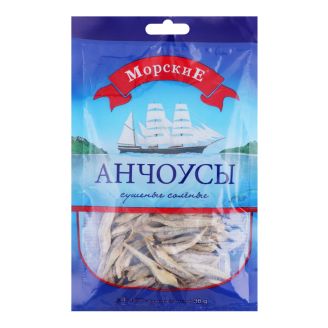 Анчоуси солоно-сушені 36г Морські