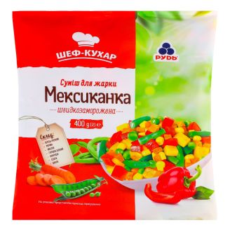 Суміш для жарки "Мексиканка" зам. 400 гр "Рудь"