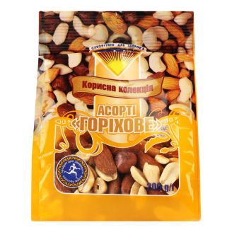 Асорті Горіхове "Корисна колекція" д / п 200г SantaVita