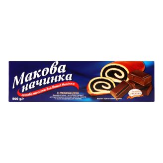 Макова начинка 500г з шоколадом "SantaVita"