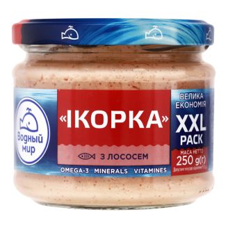 Ікорка з лососем 250г Водний світ