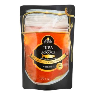 Ікра імітована зі смаком "Лосося"  д/п 120г Caps food