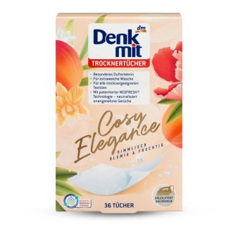 Серветки для машиної сушки Denkmit Cosy Elegance 36шт