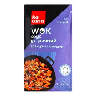 Соус "Устричний" WOK 60мл (м/у) Katana, Україна