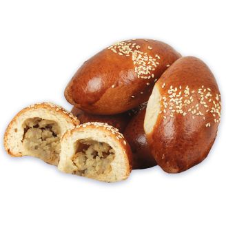 Пиріжки з картоплею та грибами 1шт