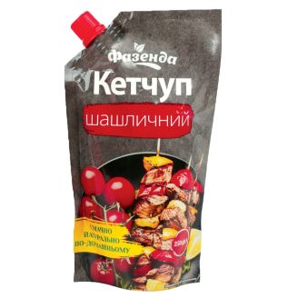 Кетчуп "Шашличний" д/п 250 г ТМ "Фазенда"