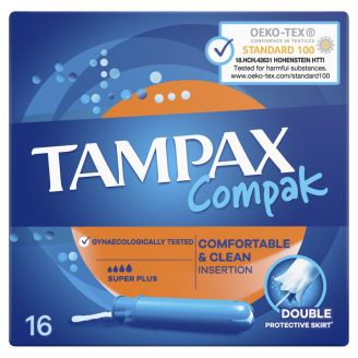 Тампони Tampax Super Plus Duo 4кр 16шт