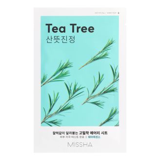 MISSHA Маска для обличчя Чайне дерево 19 г/ Airy fit sheet mask Tea tree