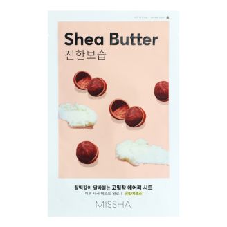 MISSHA Маска для обличчя Олія Ши 19 г/ Airy fit sheet mask Shea butter