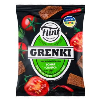 Грінки Флінт житні томат spicy 100гр.