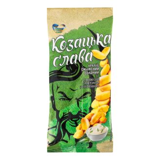 Арахіс "Козацька Слава" сметана з зеленню 60г