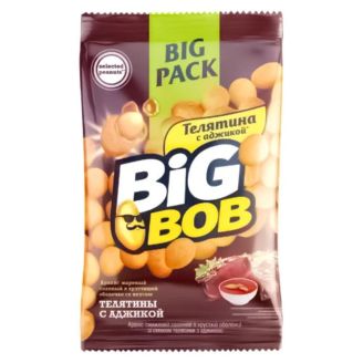 Арахіс "BIG BOB" в оболонці телятина з аджикою 90г