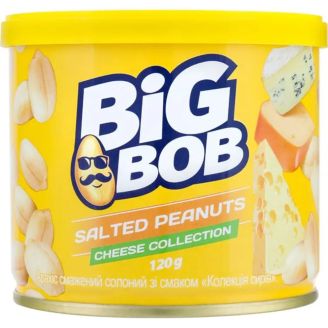 Арахіс "ТМ Big Bob" зі смаком сиру 120г з/б