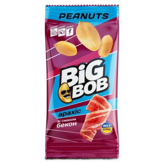 Арахіс "BIG BOB" з беконом 60г