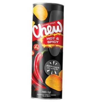 Чіпси Chew! Hot&Spicy  160г