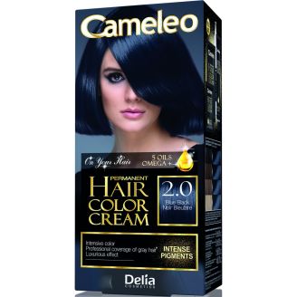 Delia Cameleo Фарба для волосся стійка 2.0 синьо-чорний