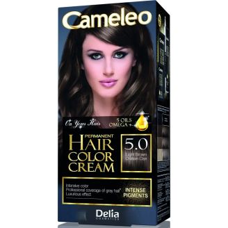 Delia Cameleo Фарба для волосся стійка 5.0 світлий каштан