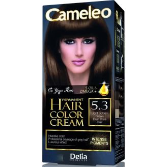 Delia Cameleo Фарба для волосся стійка 5.3 світло-коричневий