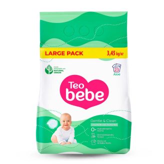 Пральний порошок Teo bebe Aloe для дитячих речей 3450г