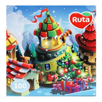 Серветки косметичні Ruta Kids 100шт 2шар