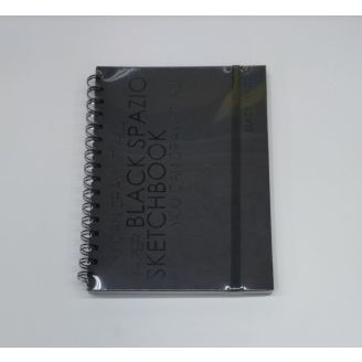 Блокнот на гумці А5 з чорн. арк. 21273-7