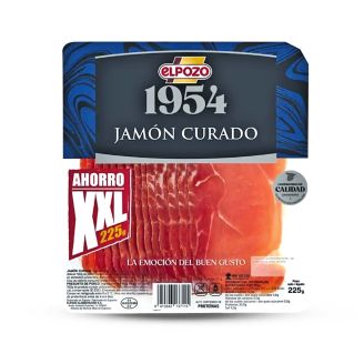 Хамон Curado XXL нарізка 225 г TM Elpozo, Іспанія