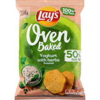 Чіпси Lay's Baked Йогурт і трави 110г