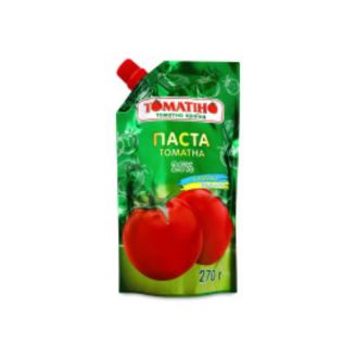 Томатна паста  д/п 270г ТМ ТОМАТІНО 