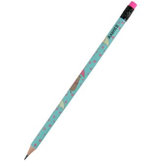 Олівець графітний Axent Bear's love 9009-13-A, HB, 36шт. 63219, 9009/36-13-A