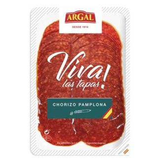 Ковбаса Chorizo Pampolona 80г нарізка , ТМ ARGAL , Іспанія