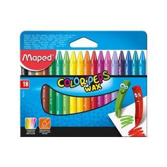 Крейда воскова COLOR PEPS Wax Crayons, 18 кол., MP.861012