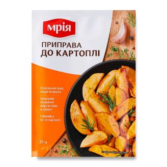Приправа до картоплі 25г ТМ "Мрія"
